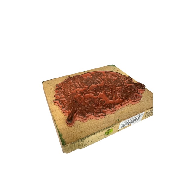 PSX‎ Rubber Stamp Winter Scene with Sleigh 1998 K-2431 Vintage Holiday - Picture 4 of 4